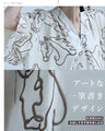 アートに描く 馬柄ワンピース