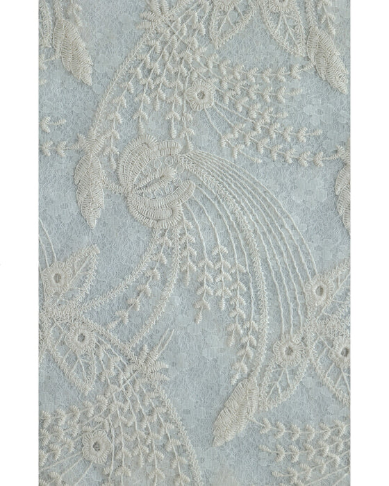 着心地柔らかな刺繍レースノースリーブカットソートップス