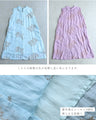 ふんわり柔らかなブーケ刺繍ロングワンピース