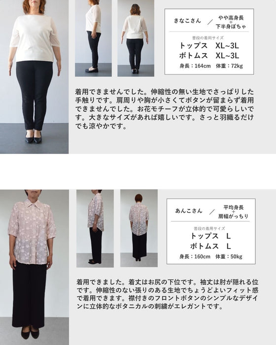 砂糖菓子カラーのドラジェフラワーシャツトップス