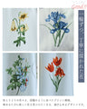 心ときめく花図鑑ロングワンピース（紐ベルト付き）