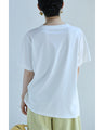 紫陽花シャーリングTシャツトップス