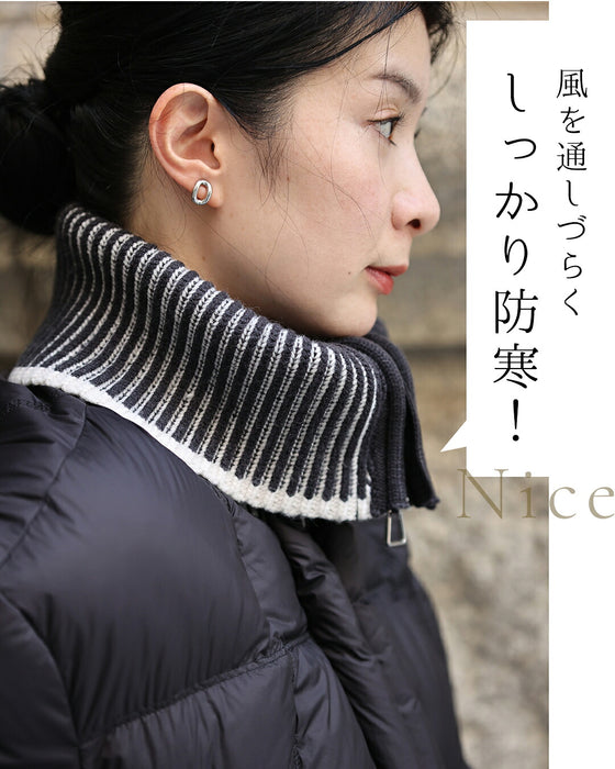 【予約商品】小顔みえ 大きな襟の2wayショートダウン