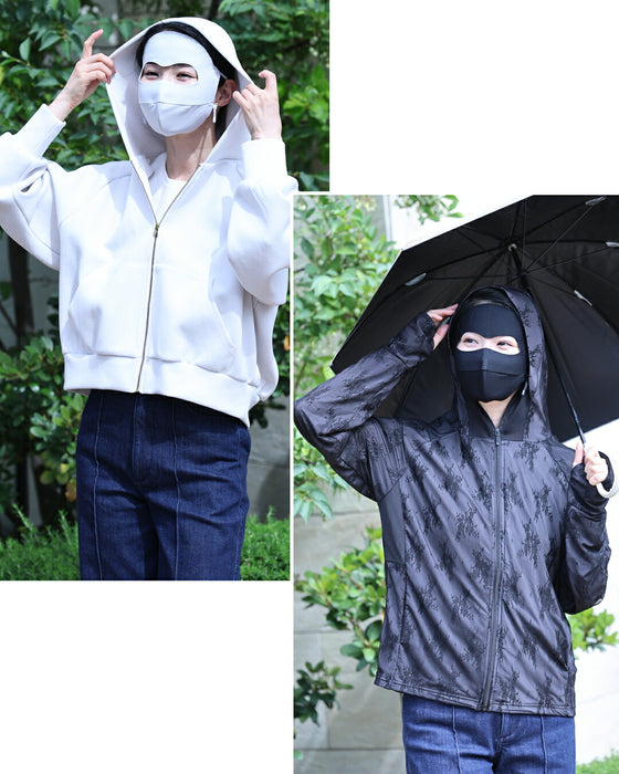 【予約商品】絶対焼かない フルフェイスマスク【返品・交換不可】
