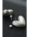 【返品・交換不可】ぷっくりハートピアス