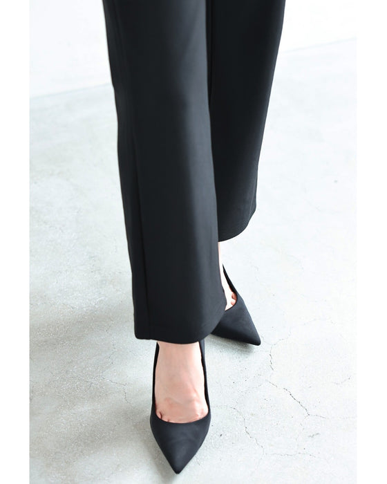 腰回り隠すスカートドッキングストレッチパンツ