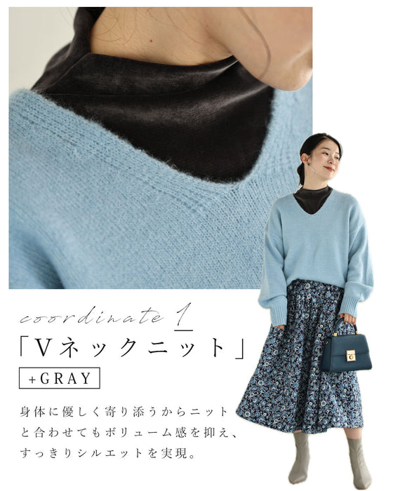 冬のベロアインナー
