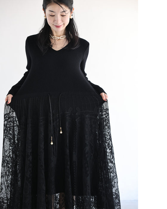 【予約商品】着るだけ、完成。ワンピースとベストの2点セット【set】
