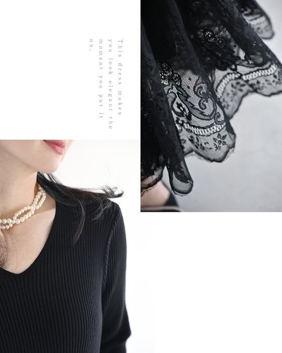 【予約商品】着るだけ、完成。ワンピースとベストの2点セット【set】