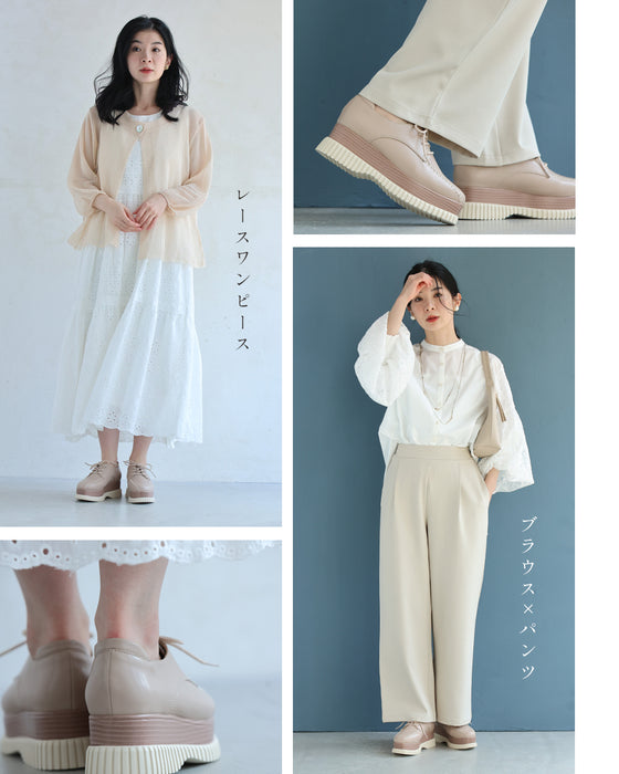 Stylish and comfortable, convenient platform sneakers
