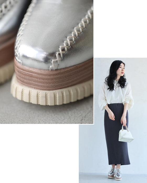 Stylish and comfortable, convenient platform sneakers