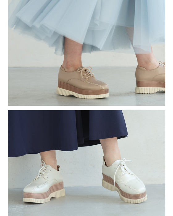 Stylish and comfortable, convenient platform sneakers