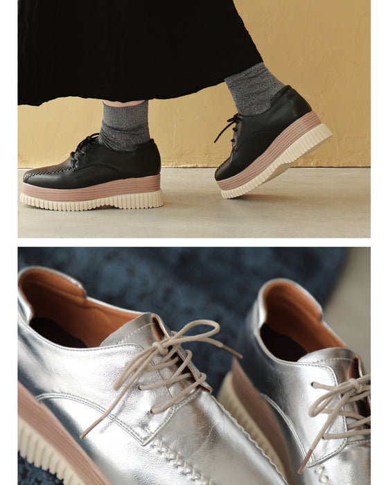 Stylish and comfortable, convenient platform sneakers