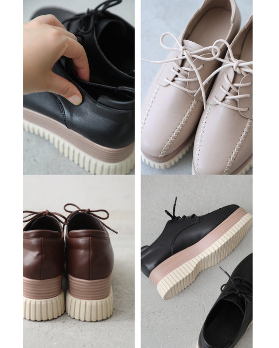 Stylish and comfortable, convenient platform sneakers