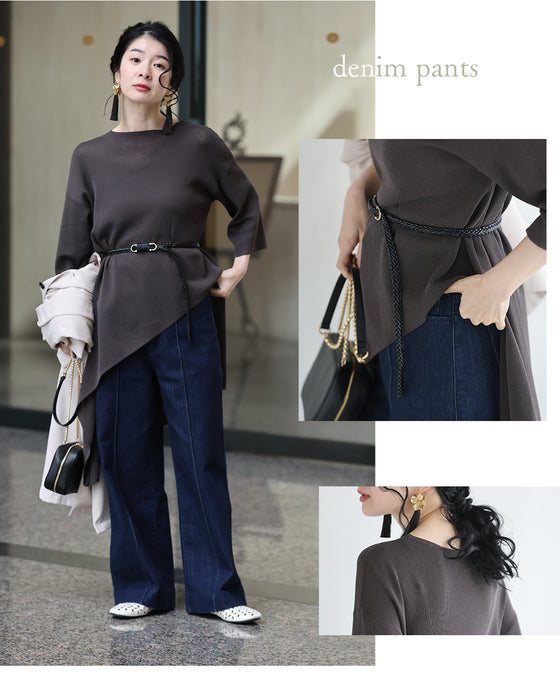 累計 1万枚以上売れた！ 瞬間スタイルアップ設計 アシメトップス