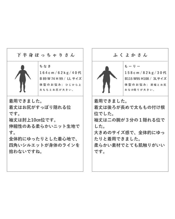 Two-tone square silhouette knit top with lace