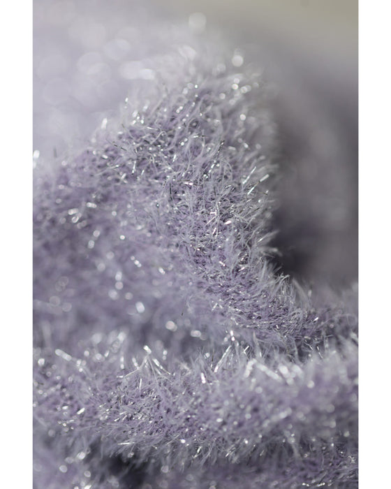 キラキラニットのカーディガンとロングスカート2点セット