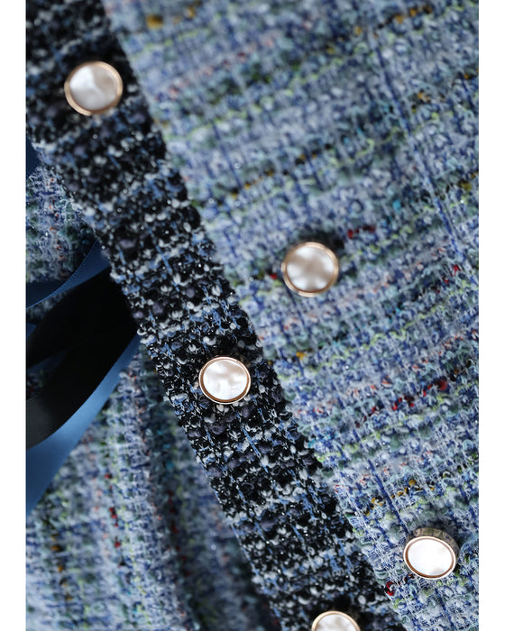 【コーデセット】柔らかく軽やか リラックスツイード2点セット