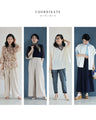 CICA成分配合。着る保湿プルオーバートップスとパンツ2点セット【set】