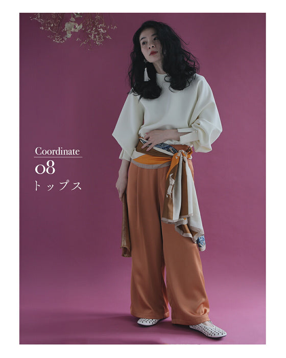 【コーデセット】日常に寄り添うエレガンス パールポワン袖 2点セット