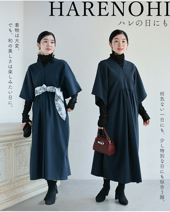 【コーデセット】年中使える ワンピ＆レースインナー