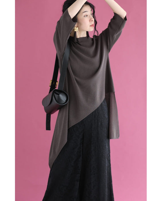 一番活きる組み合わせ。斜めトップスとレースパンツのイチ推しコーデセット