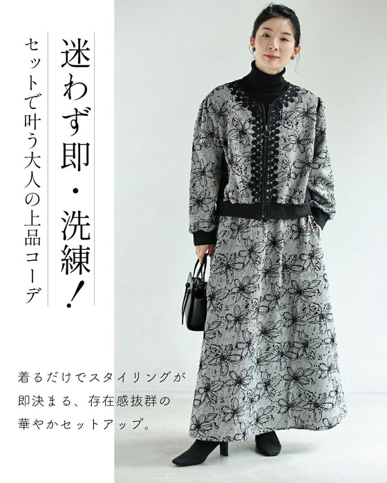 フロッキーの黒花画セットアップ