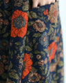 Wear nostalgia with this floral cocoon skirt
