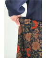Wear nostalgia with this floral cocoon skirt