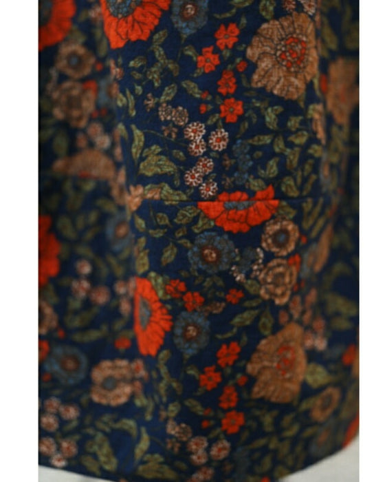 ノスタルジックを身に纏う。花柄コクーンスカート