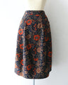 Wear nostalgia with this floral cocoon skirt