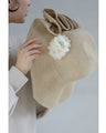 Magnetic overlapping petal corsage