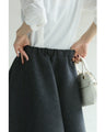 A-line midi skirt with sparkling jewels