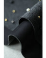 A-line midi skirt with sparkling jewels