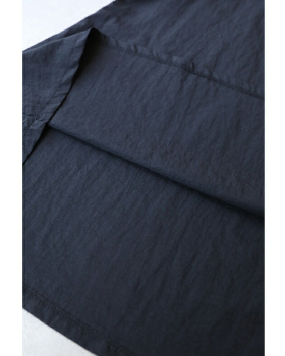 ぽこぽこ浮き立つ柄のふんわり袖Aラインチュニック