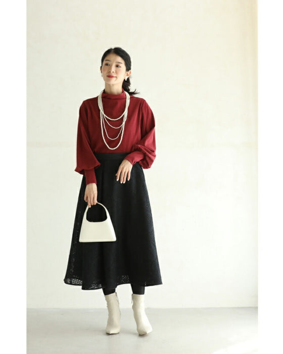 ゴージャスなボリュームパールネックレス2点セット