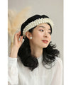Rosette ribbon beret