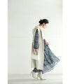 [Outlet, no returns or exchanges] Pure flower-blooming tuck cache-coeur medium dress