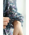 [Outlet, no returns or exchanges] Pure flower-blooming tuck cache-coeur medium dress
