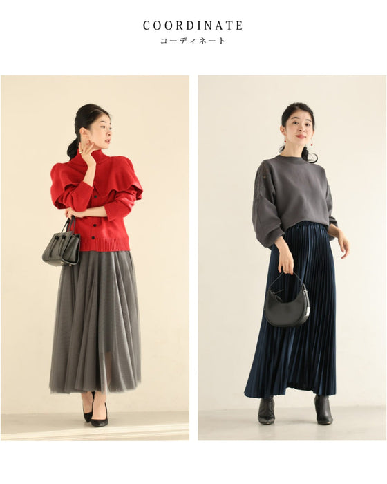 【返品・交換不可】赤い実揺れるブランコピアス