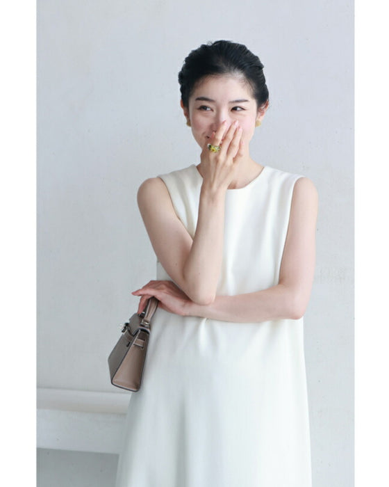 可愛いお花を閉じこめたぷっくりクリアリング