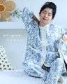 ロマンティックな風景画のあったかパジャマセット