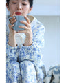ロマンティックな風景画のあったかパジャマセット