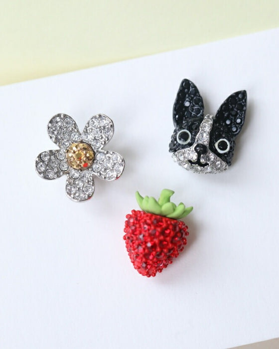 【アウトレット返品交換不可】ワンポイントのオシャレ ちびまぐアクセ