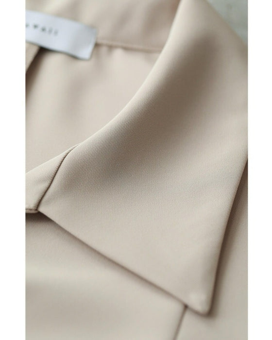 上品なスリット袖のボレロジャケット