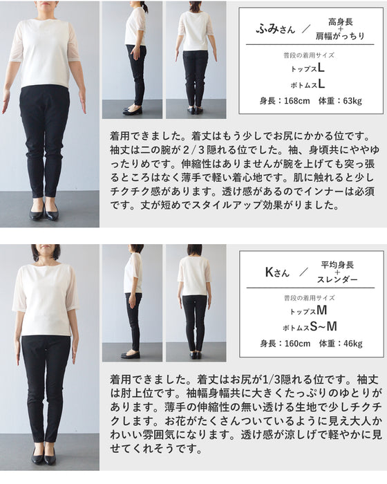 ひらひら雲が浮かぶクラウドブラウストップス