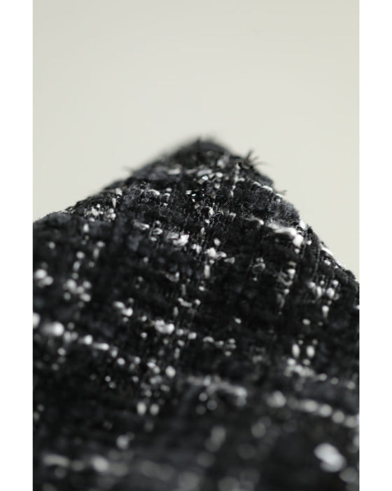 上品なツイードタックミディアムスカート