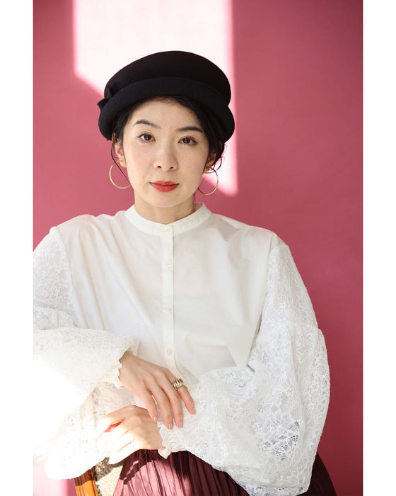 コーデに上品なエッセンスを。クラシカルな帽子