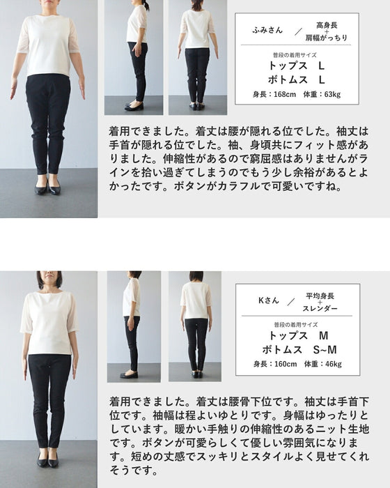 彩りドロップボタンニットカーディガン