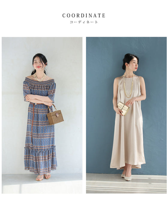 様々に着用できる。フリーダムな軽量パールネックレス